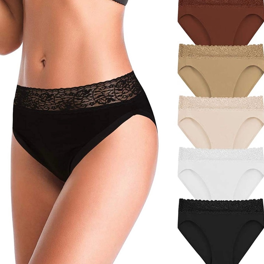 Womens Underwear Lace Panties for Women Briefs Bikinis Underwear for Women-small